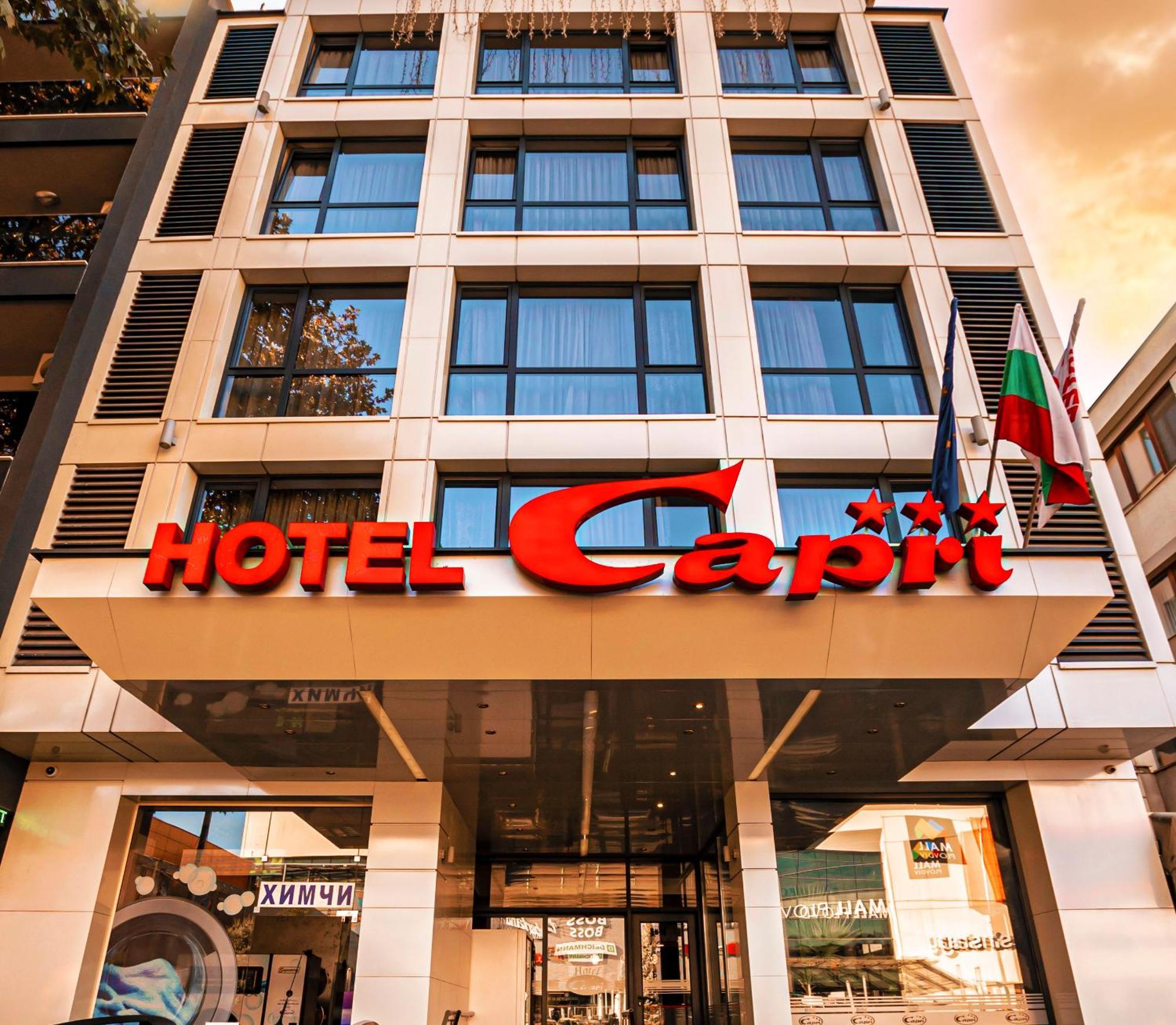 Hotel Capri Plowdiw Exterior foto